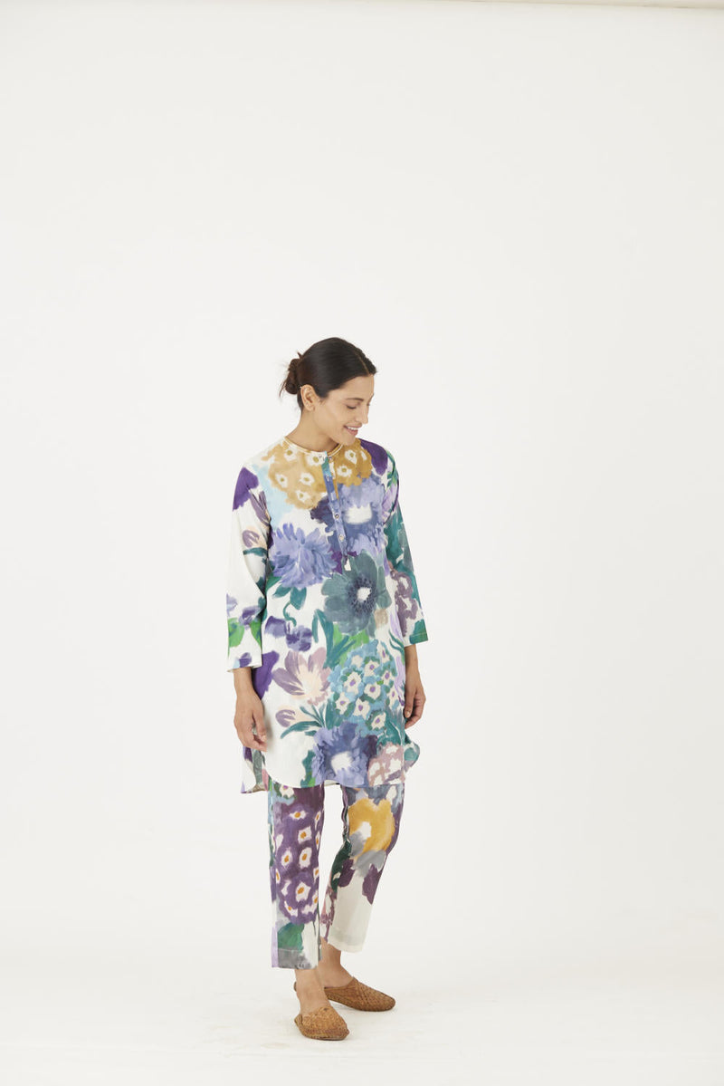MARA COTTON KURTA SET Kurta Sets by Yam for women Worldwide
