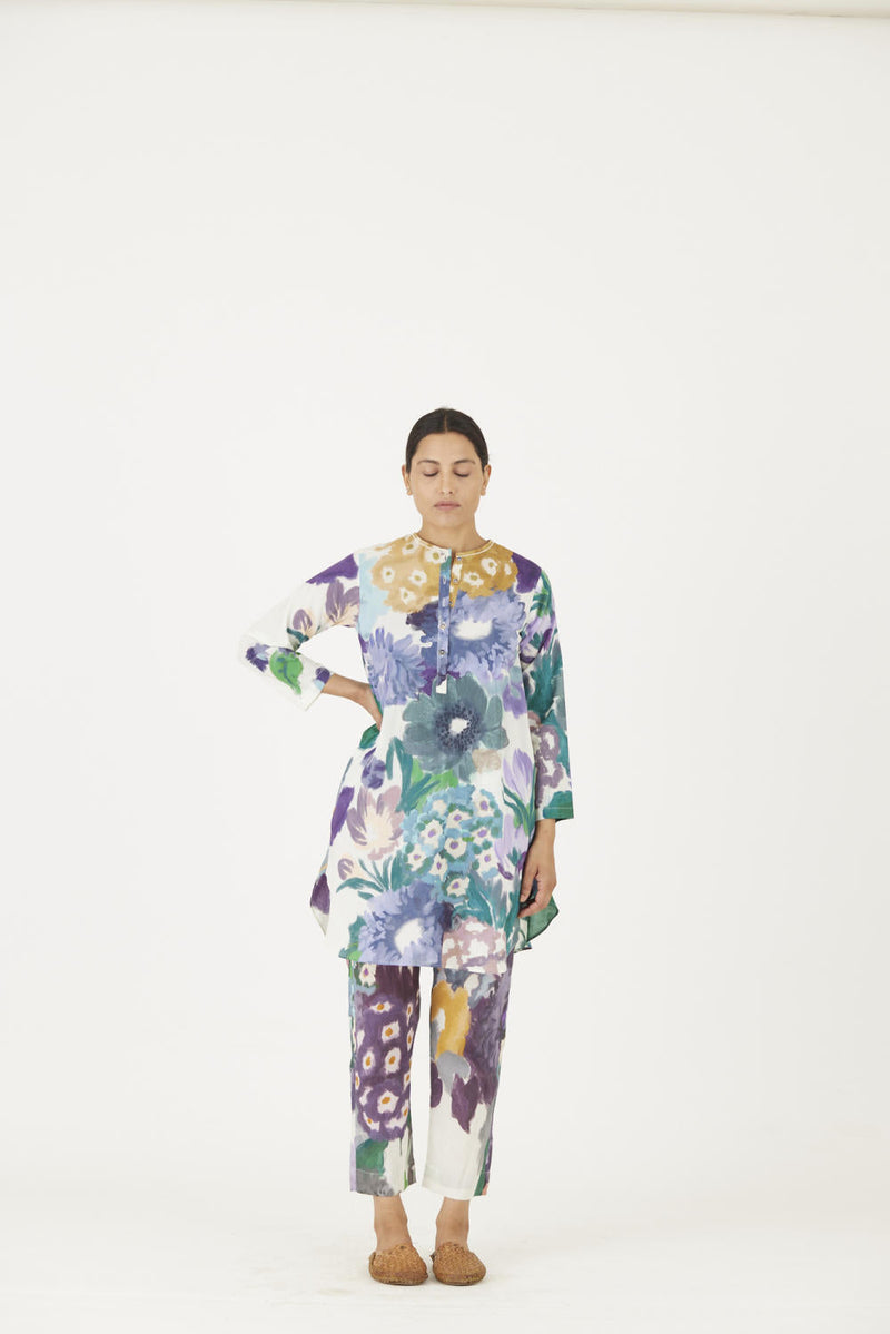 MARA COTTON KURTA SET Kurta Sets by Yam for women Worldwide