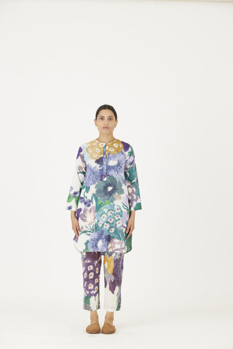 MARA COTTON KURTA SET Kurta Sets by Yam for women Worldwide