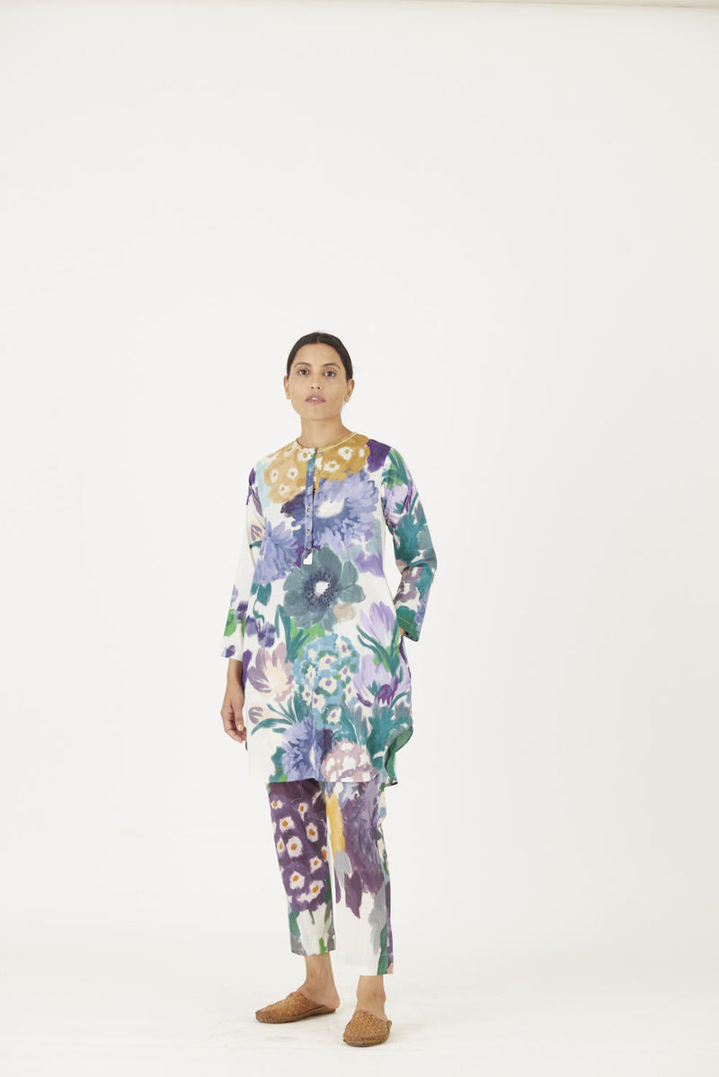 MARA COTTON KURTA SET Kurta Sets by Yam for women Worldwide