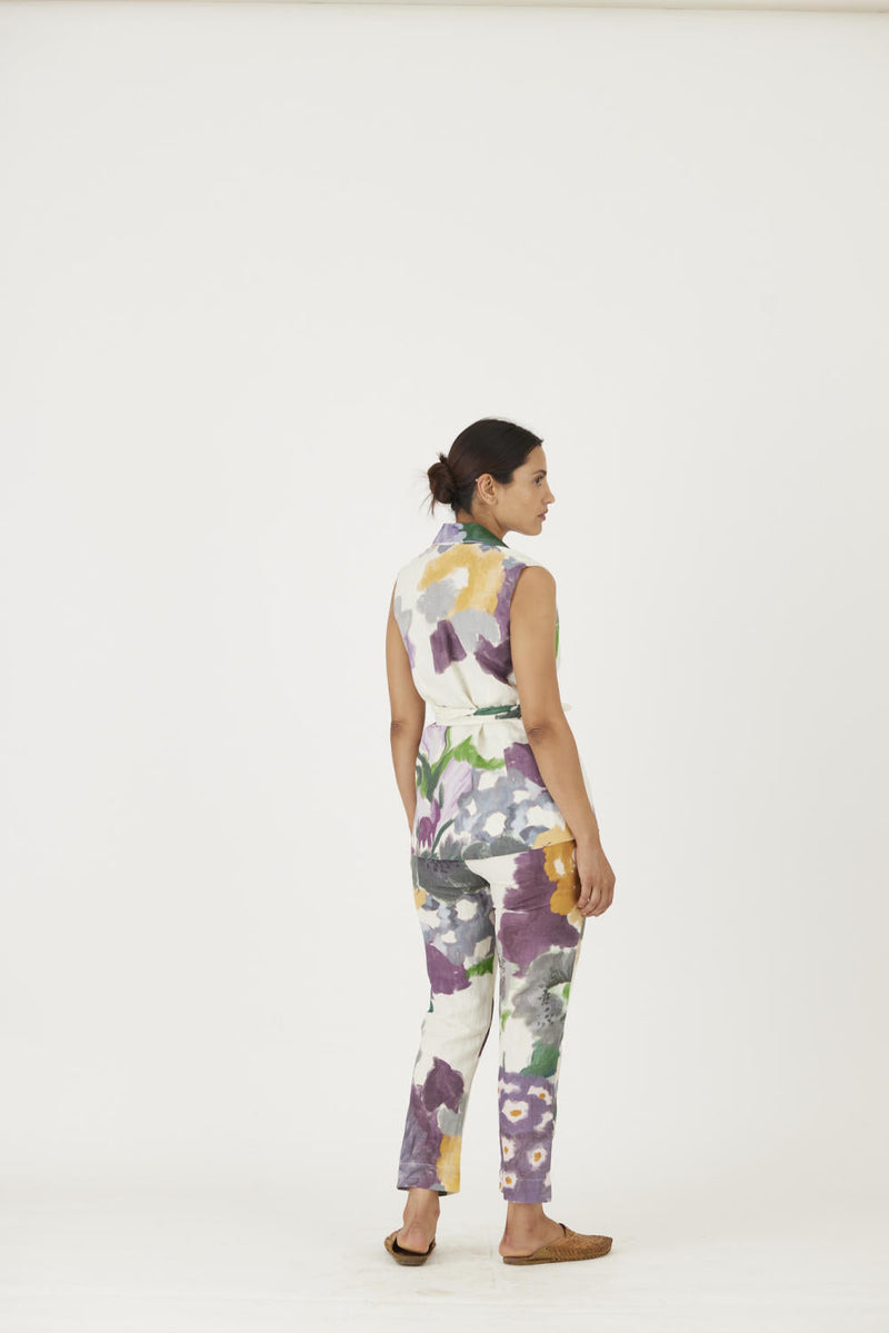 MARA JACKET SET mul Co-ord Set by Yam in multi color for women Worldwide