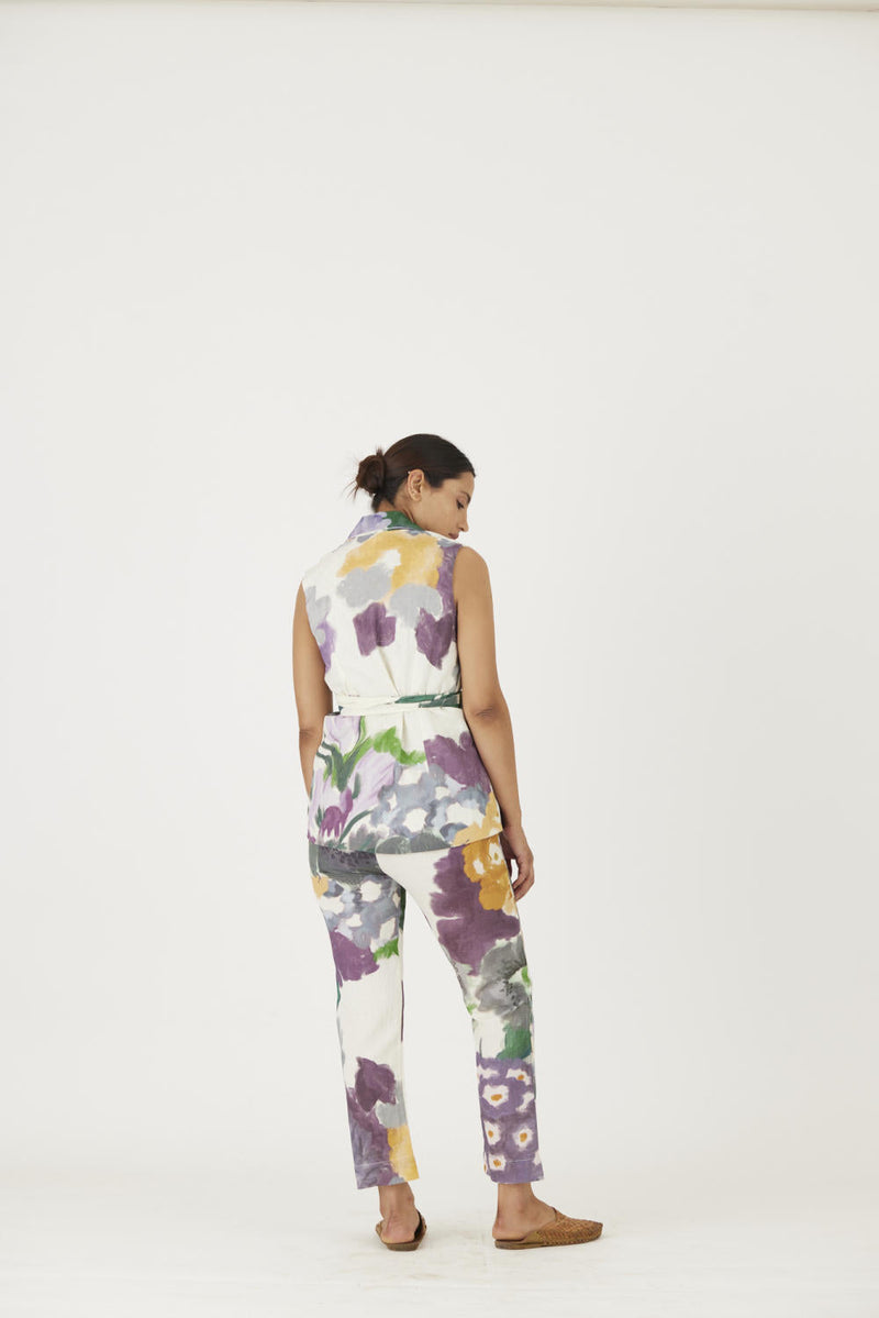 MARA JACKET SET mul Co-ord Set by Yam in multi color for women Worldwide