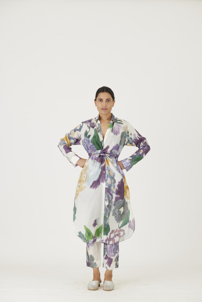 MARA WRAP KURTA SET Kurta Sets by Yam for women Worldwide