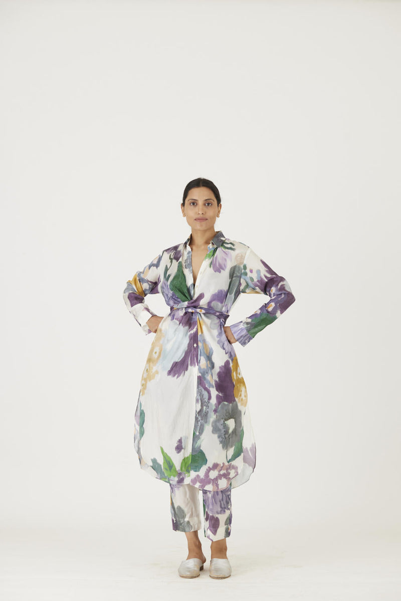 MARA WRAP KURTA SET Kurta Sets by Yam for women Worldwide