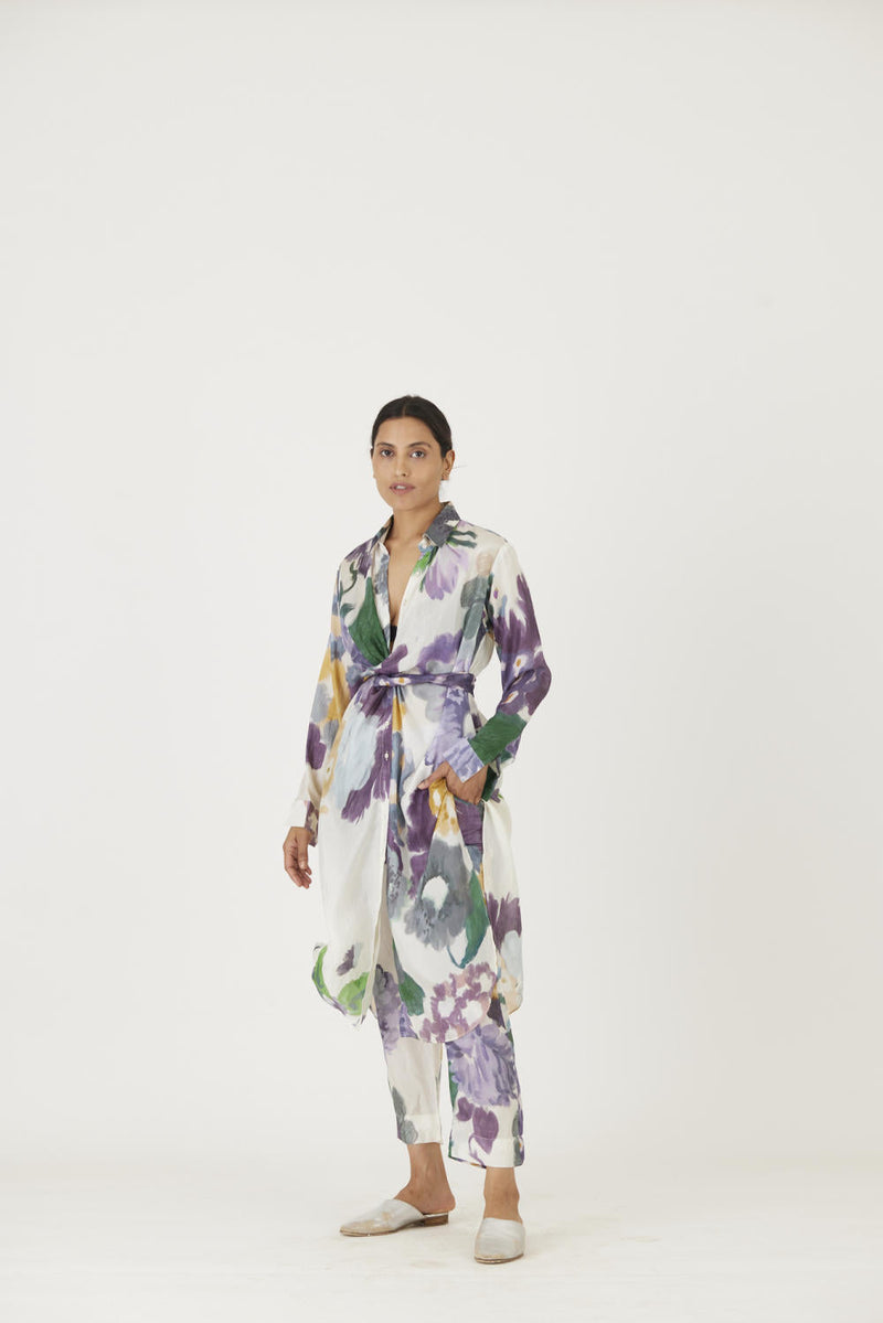 MARA WRAP KURTA SET Kurta Sets by Yam for women Worldwide