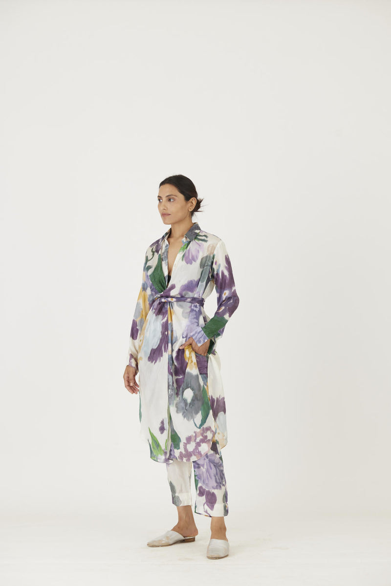 MARA WRAP KURTA SET Kurta Sets by Yam for women Worldwide