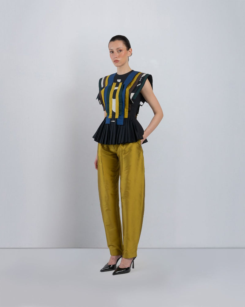 MARCHE TOP - Multicolour top/shirt by Leh Studios in multicolour for women Worldwide