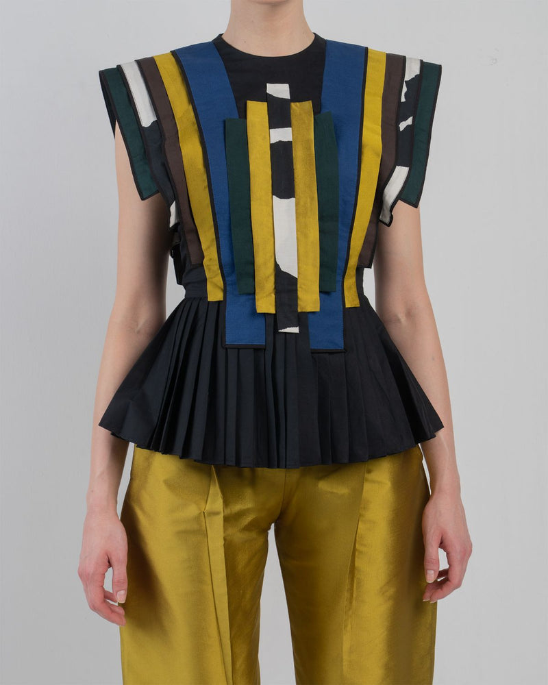 MARCHE TOP - Multicolour top/shirt by Leh Studios in multicolour for women Worldwide