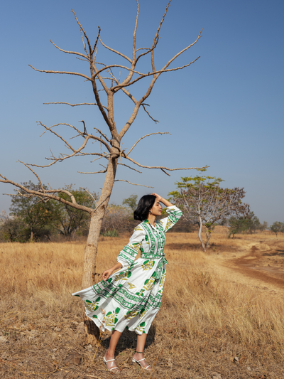 Kochi Dress - Handblock Printed Cotton Dress