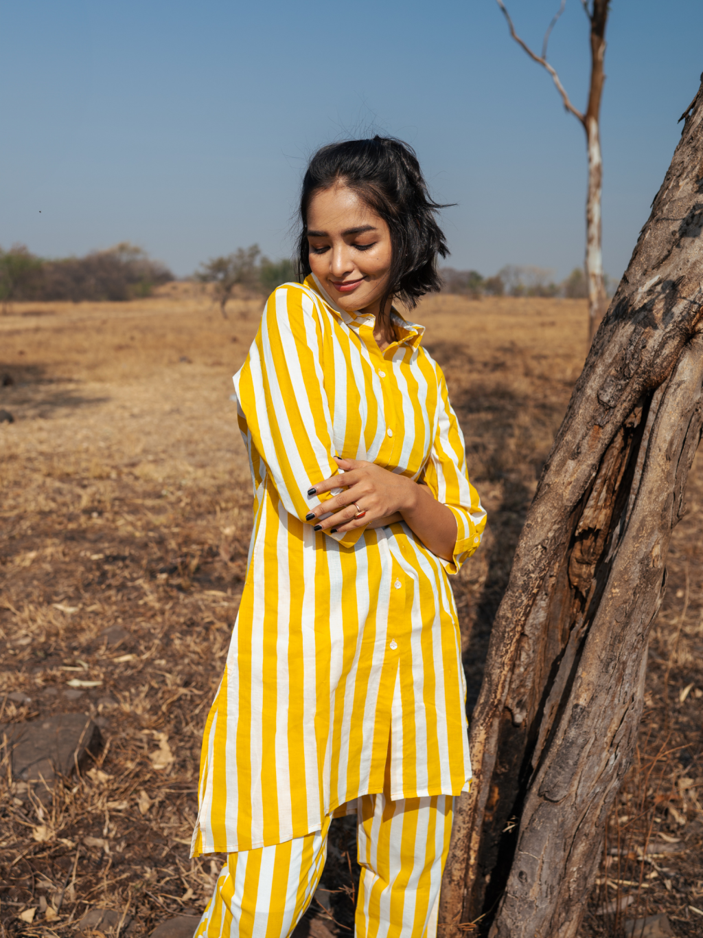 Jaisalmer Co-Ord Set - Handblock Printed Cotton Co-Ord Set