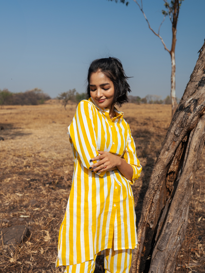 Jaisalmer Co-Ord Set - Handblock Printed Cotton Co-Ord Set