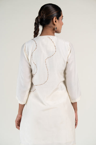 Mehr Kurta Set-Ivory