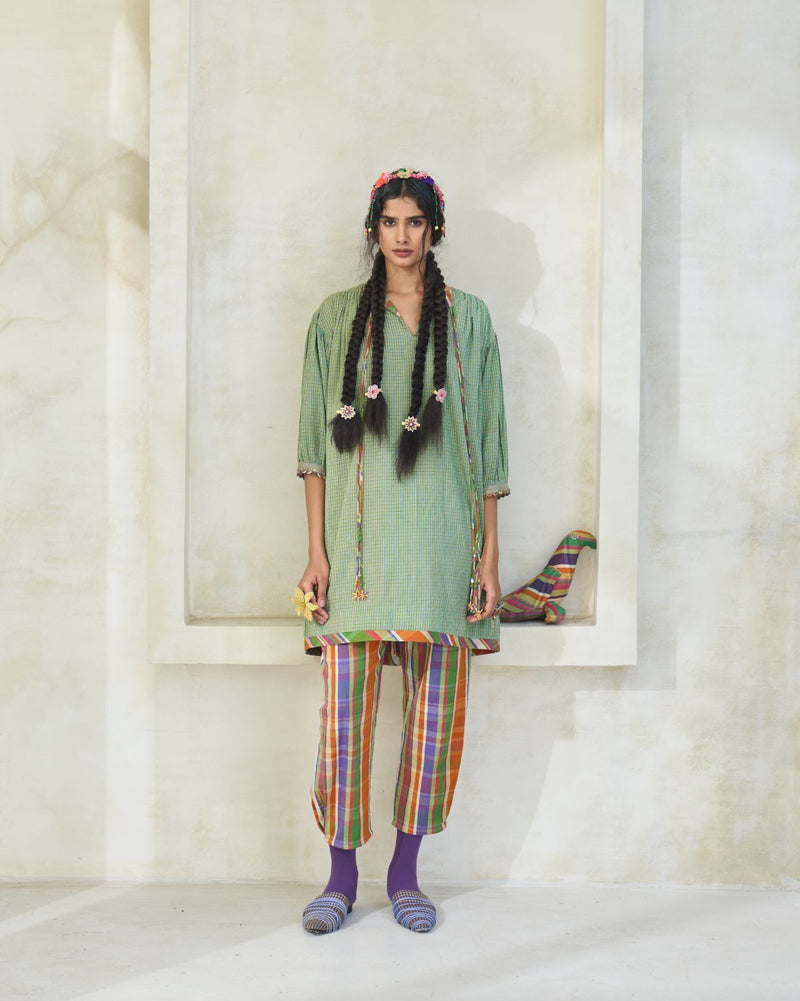 Mili Set cotton by SWATTI KAPOOR in multi color for women Worldwide