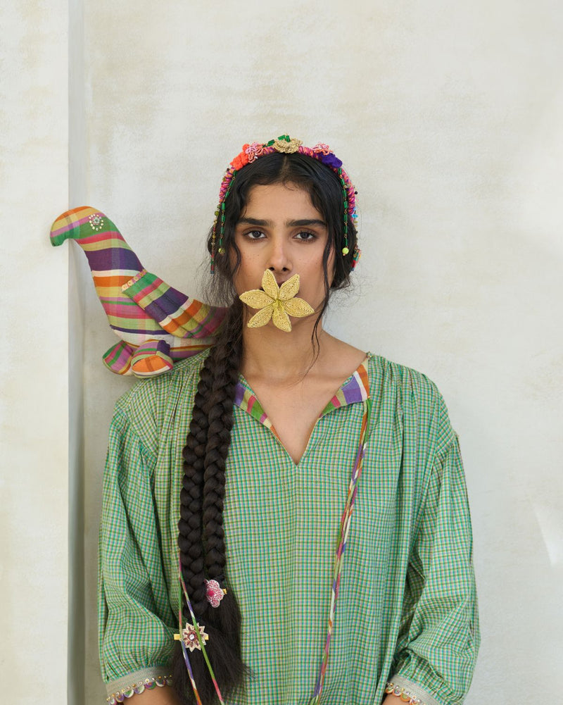 Mili Set cotton by SWATTI KAPOOR in multi color for women Worldwide
