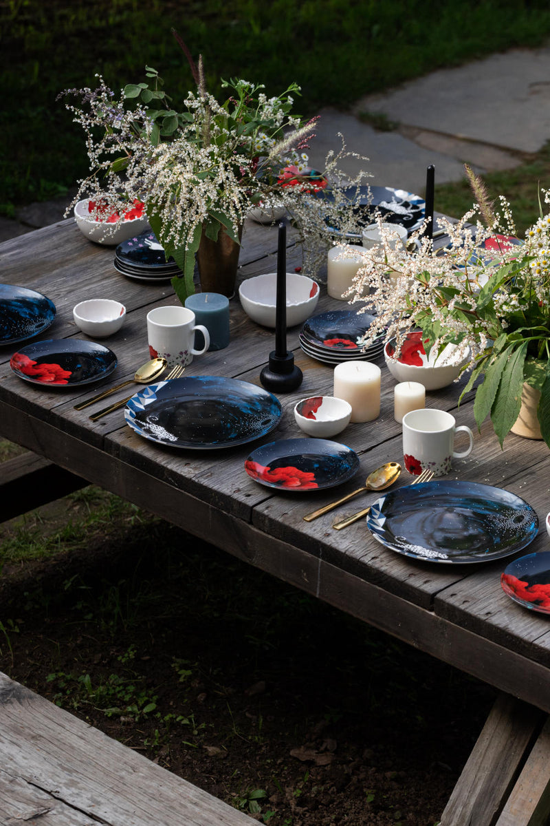 Midnight in Mashobra- Raka Dinner Plates