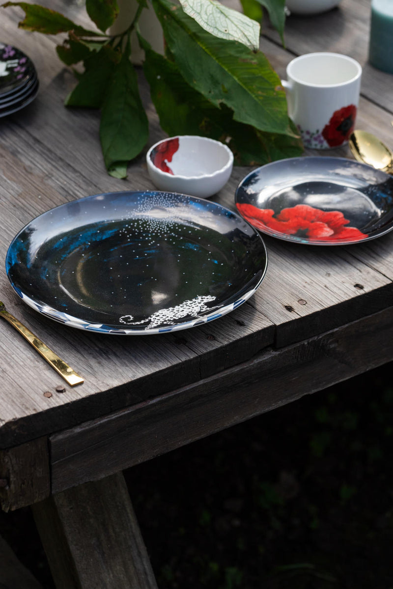 Midnight in Mashobra- Raka Dinner Plates
