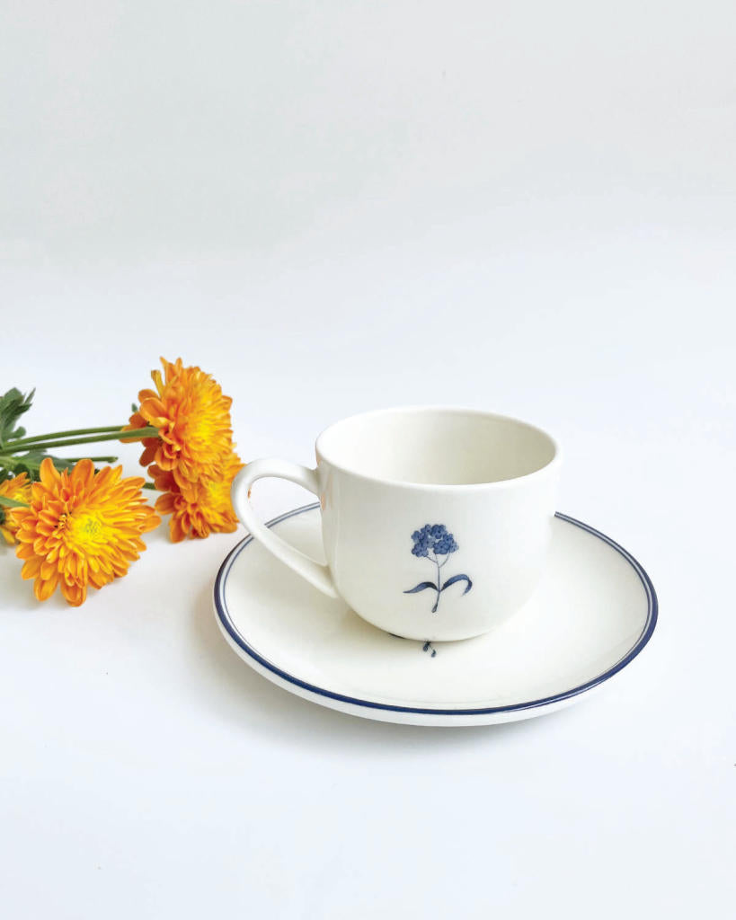 Petite Bloom Tea Cups (Set of 2)