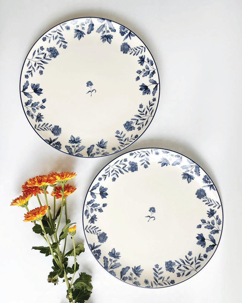 Blue Eden Dinner Plates (Set of 2)