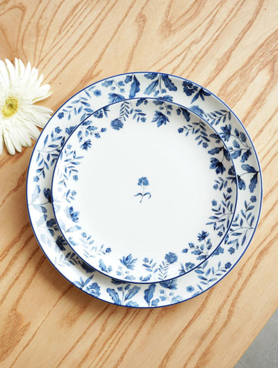 Blue Eden Dinner Plates (Set of 2)