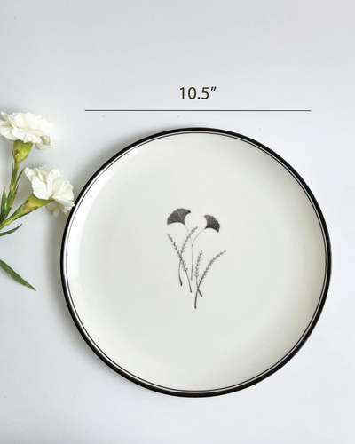 Gingko Dinner Plates (Set of 2)