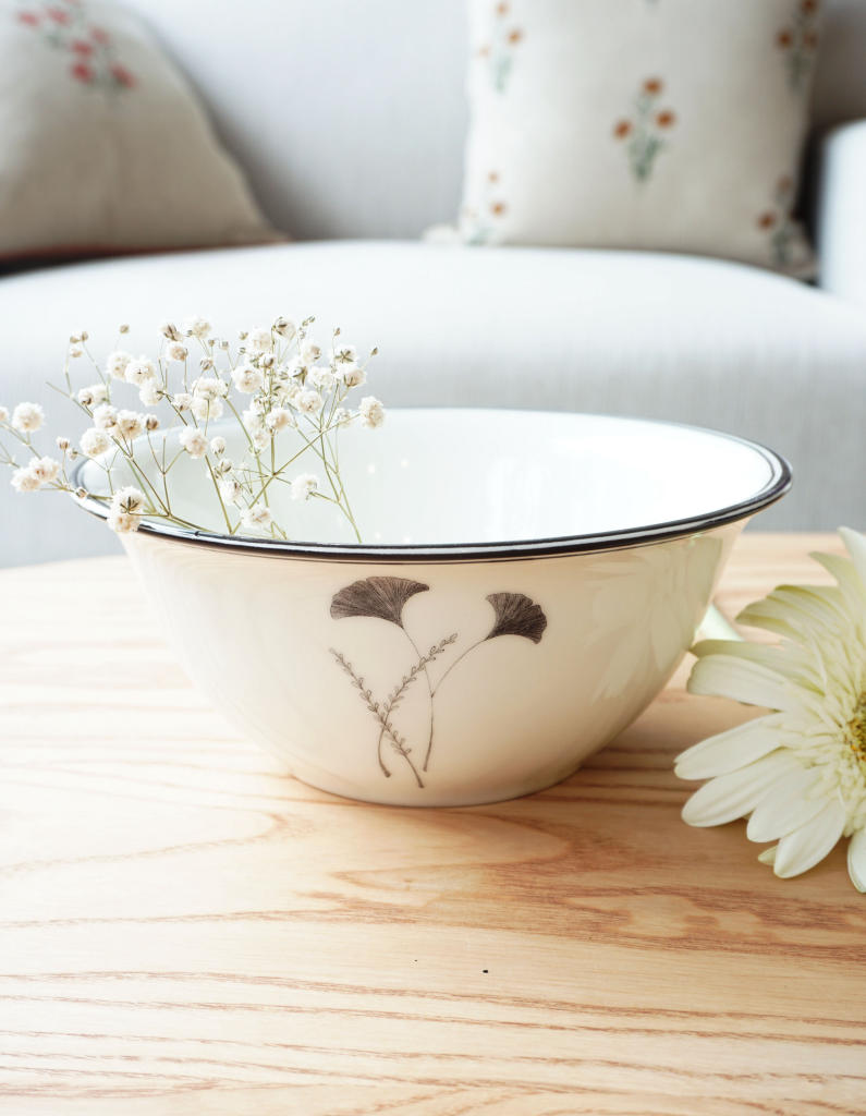 Gingko Serving Bowl