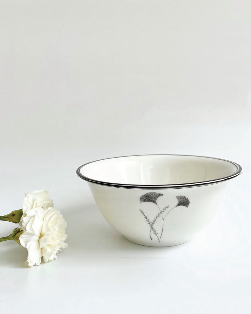 Gingko Serving Bowl