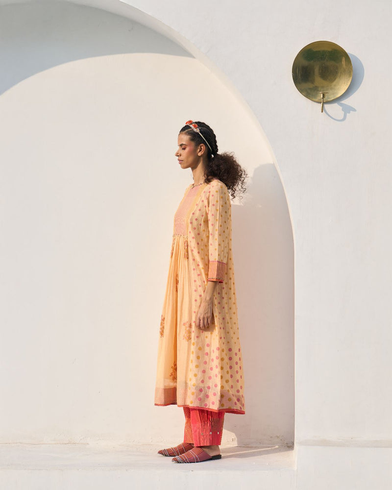Mira Set cotton by SWATTI KAPOOR in multi color for women Worldwide