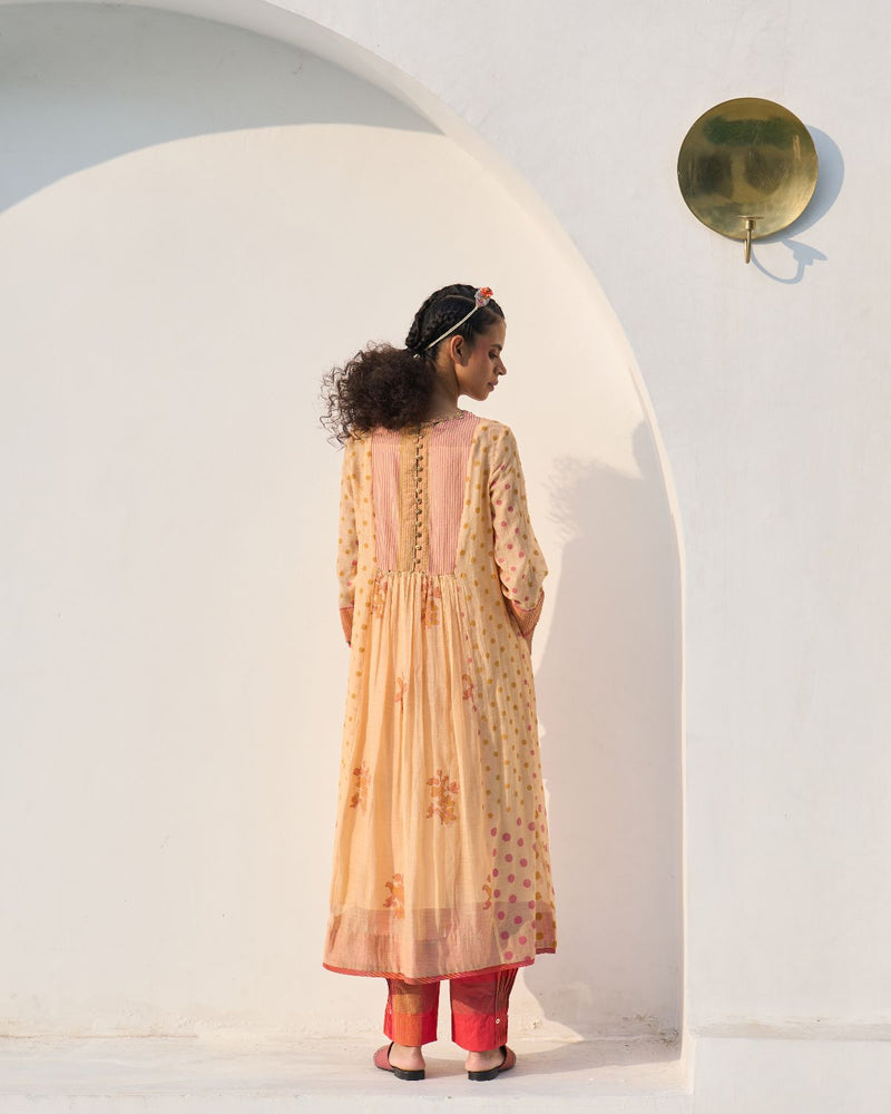 Mira Set cotton by SWATTI KAPOOR in multi color for women Worldwide