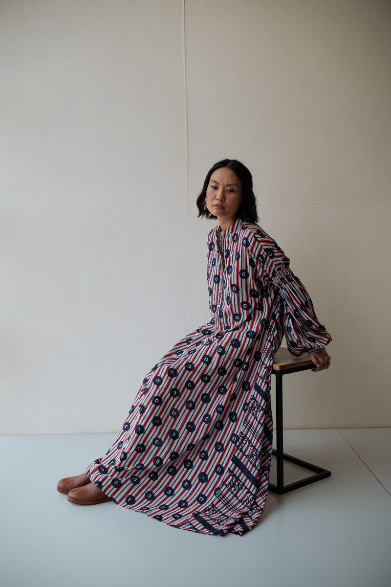 CORY DRESS cotton by TOKREE in multi color for women Worldwide