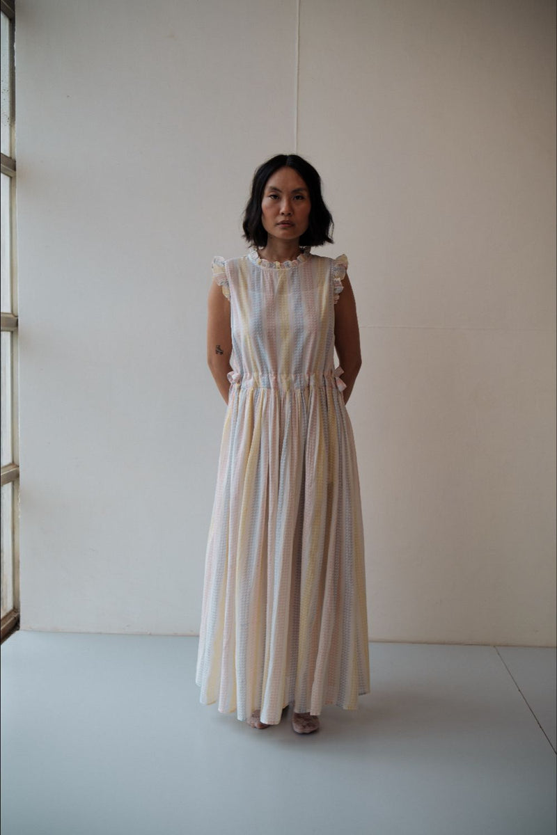 TINA DRESS cotton by TOKREE in multi color for women Worldwide