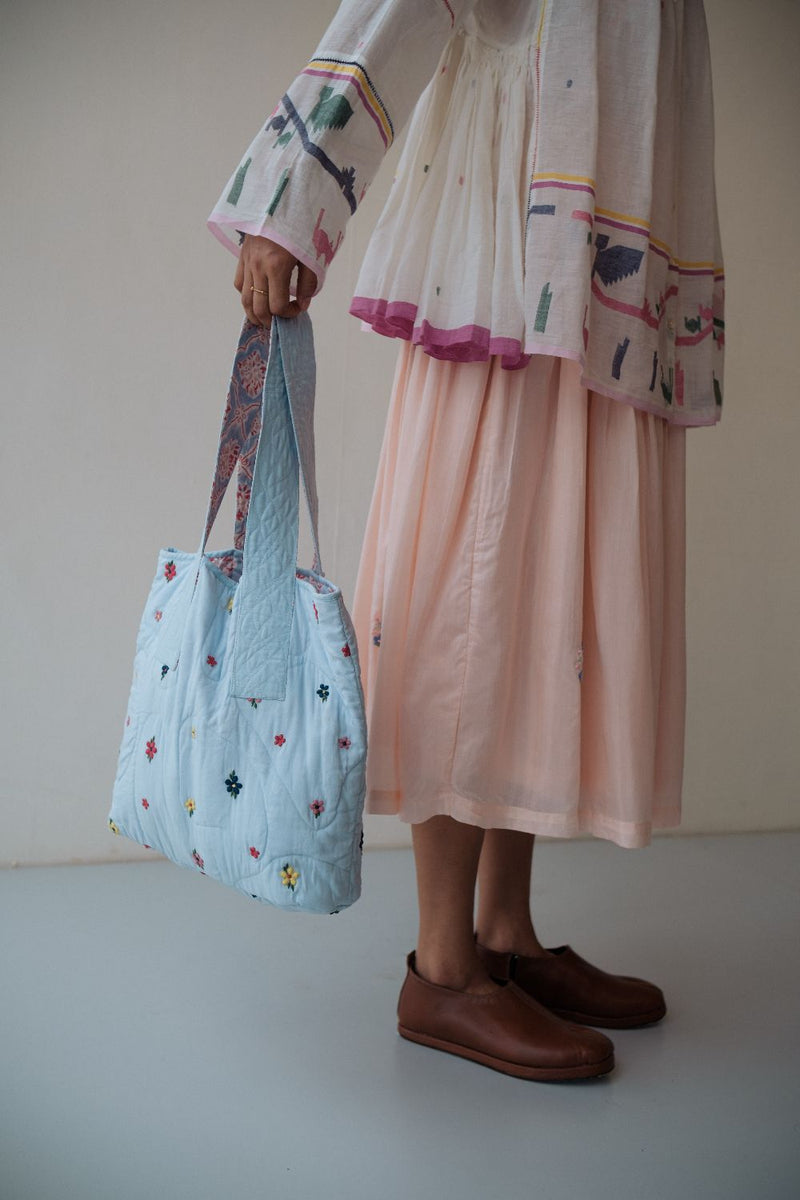 RENE SKIRT by TOKREE in pink color for women Worldwide