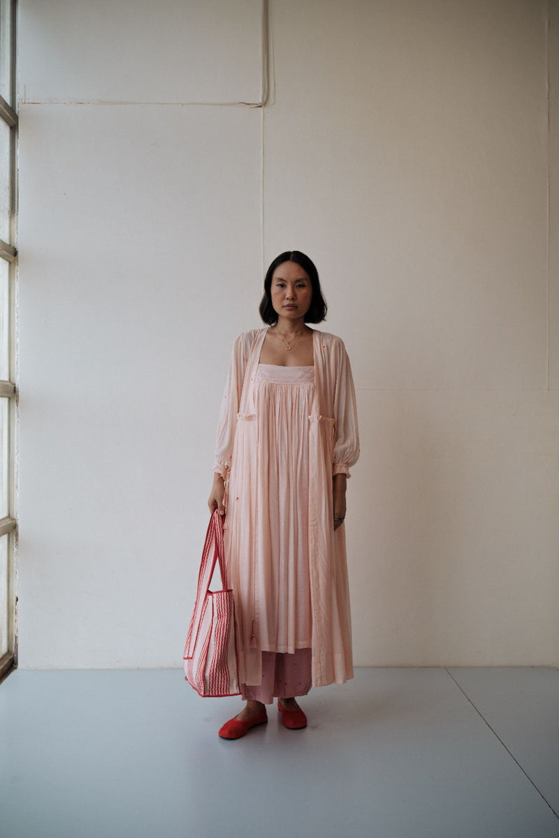 REN LILY OVERLAY by TOKREE in pink color for women Worldwide