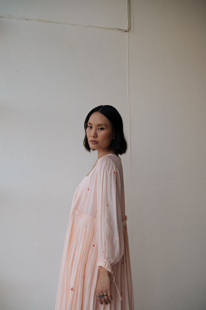 REN LILY OVERLAY by TOKREE in pink color for women Worldwide