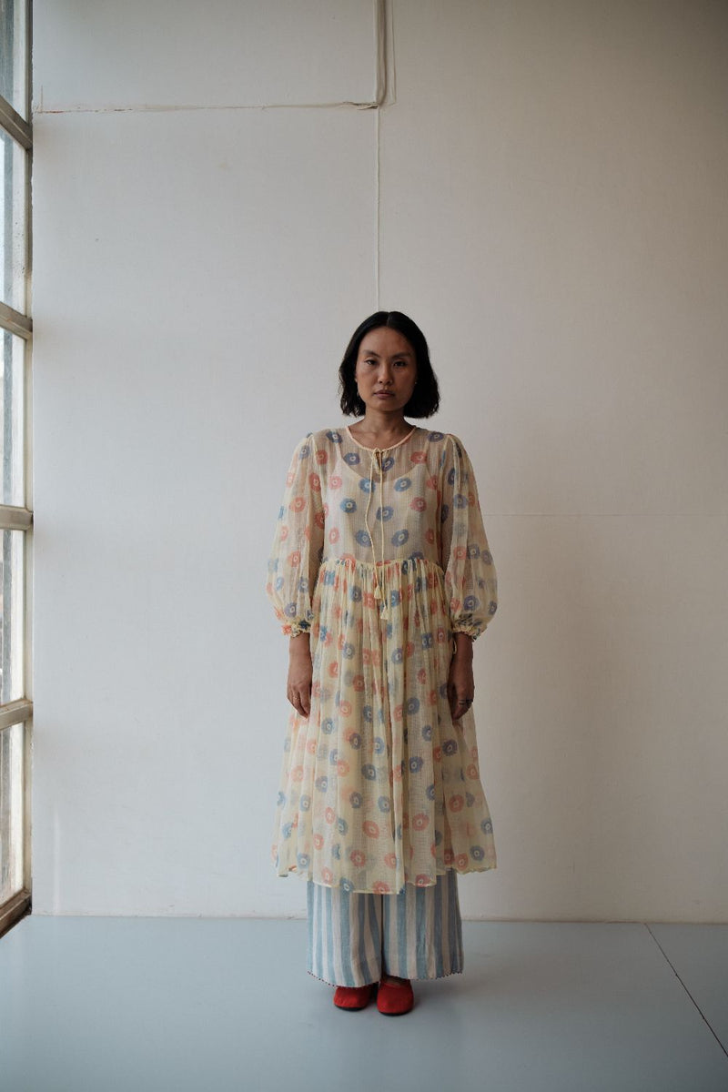 PETUNIA DRESS by TOKREE in yellow color for women Worldwide