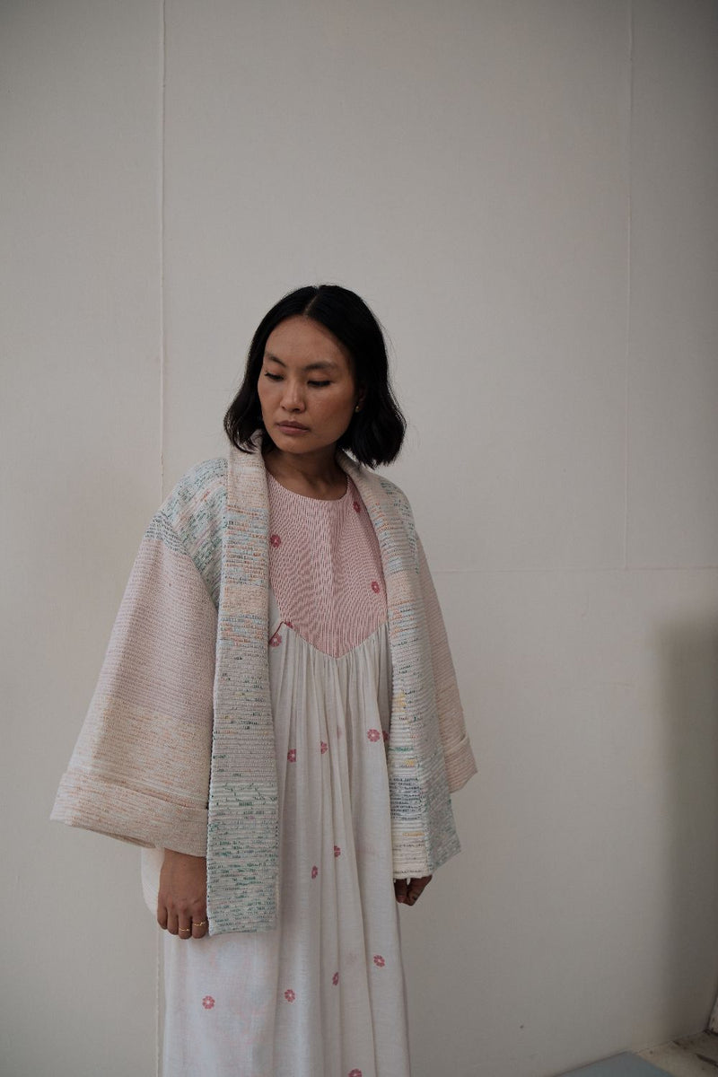 ZILA SHORT JACKET cotton by TOKREE in multi color for women Worldwide