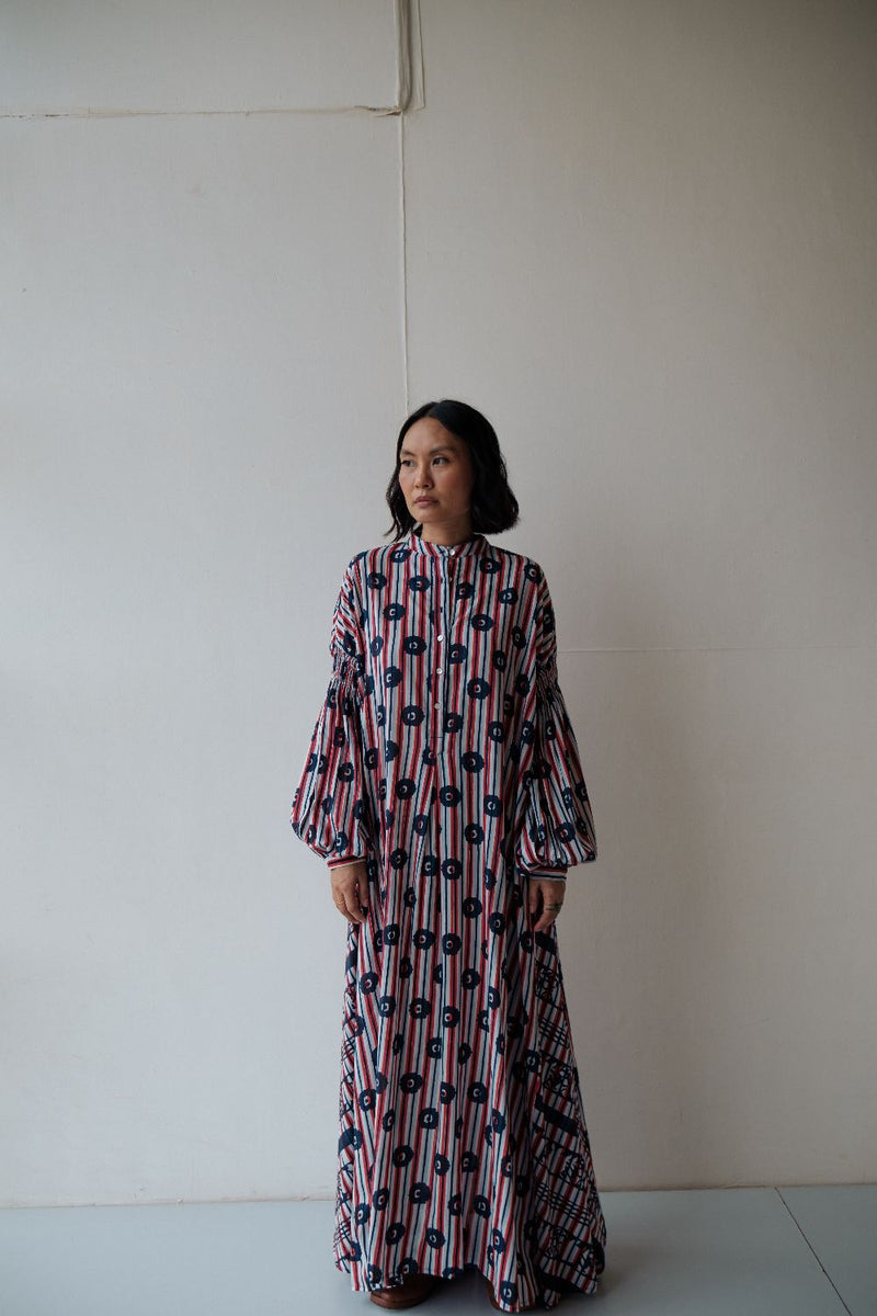 CORY DRESS cotton by TOKREE in multi color for women Worldwide