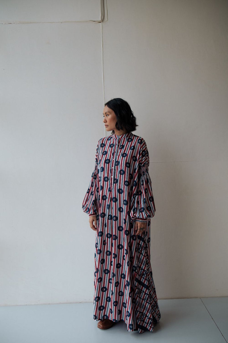 CORY DRESS cotton by TOKREE in multi color for women Worldwide