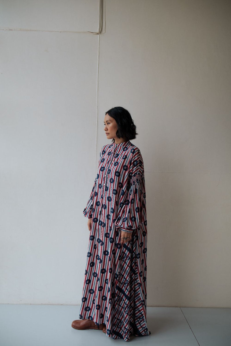 CORY DRESS cotton by TOKREE in multi color for women Worldwide