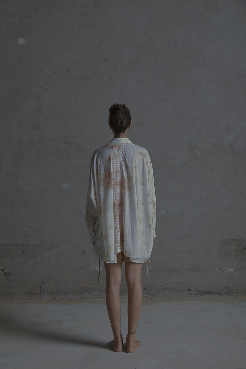 MOCANA TIE AND DYE SET 100% cotton by Ituvana in black color for women Worldwide