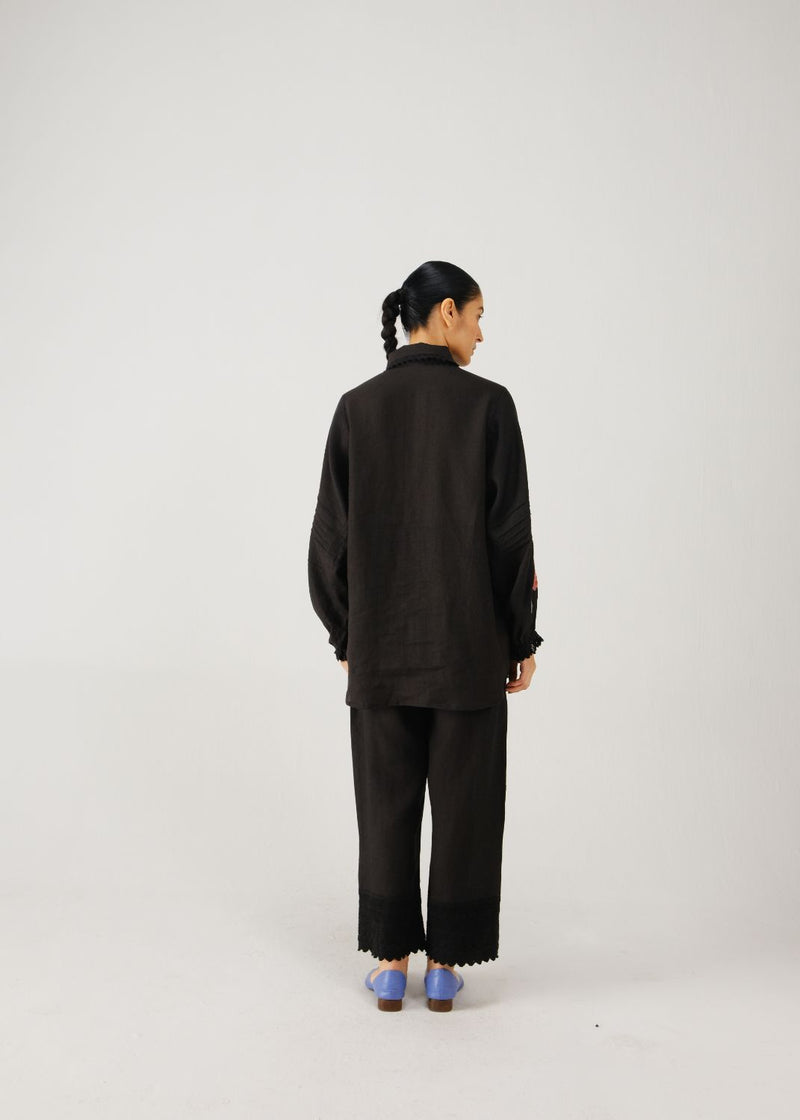 Moira shirt-Black pixel emb. by CORD for women Worldwide