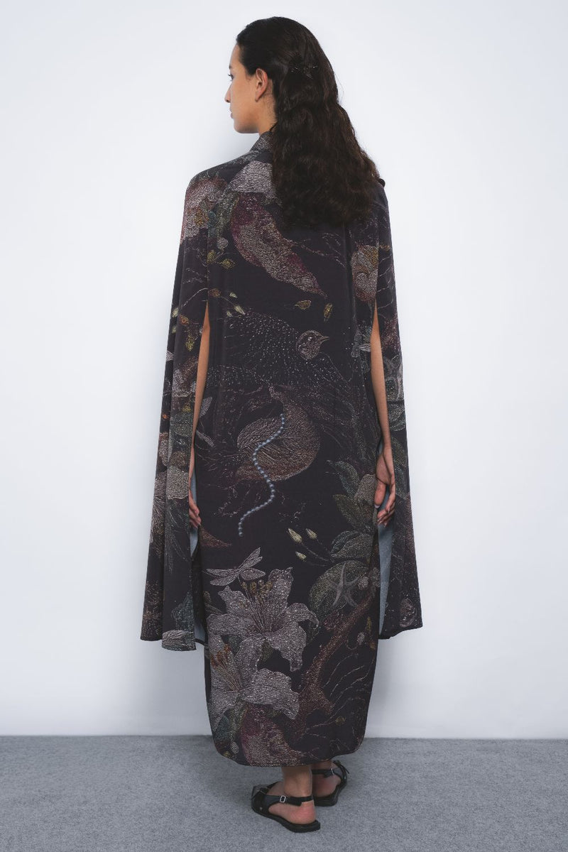 Manto Shirt Dress in Silva Print by Leh Studios for women Worldwide