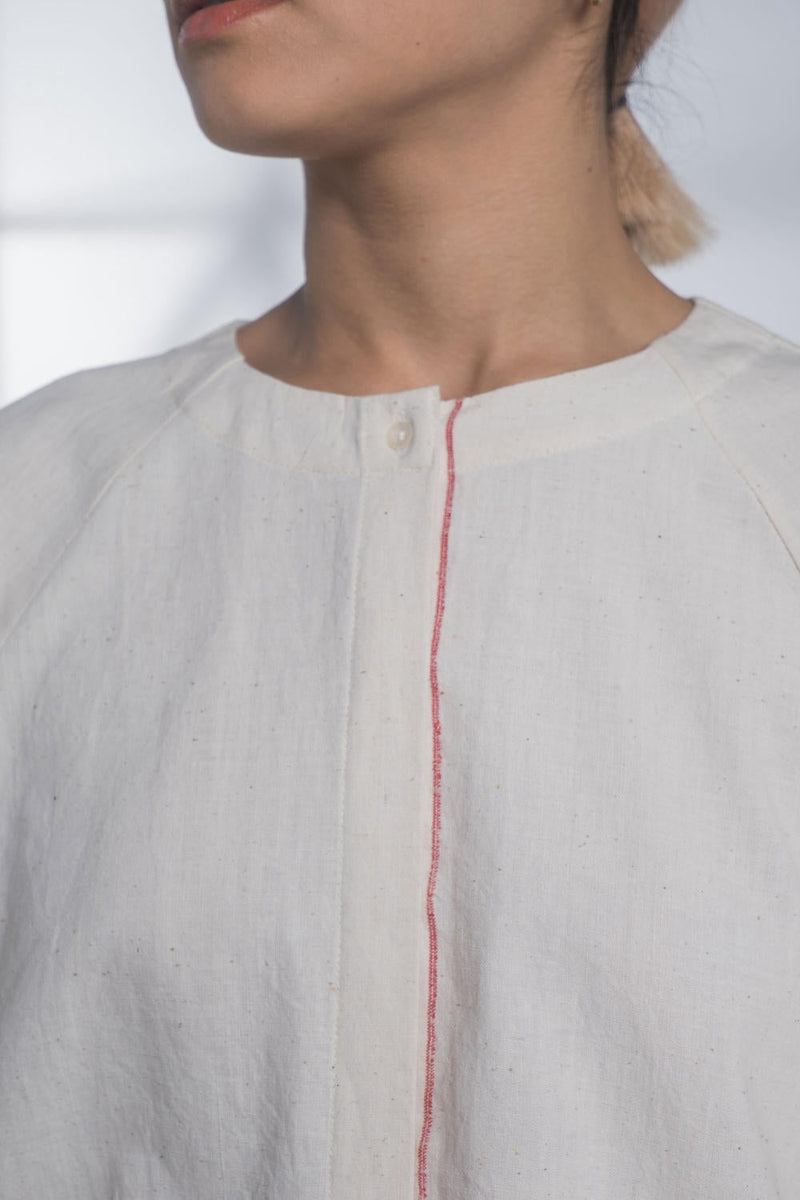 Marie Zero Dye Top by The Summer House in white color for women Worldwide