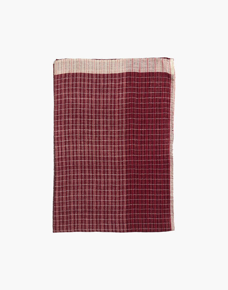 Maroon Muse Stole cotton by World of Crow in multi color for women Worldwide