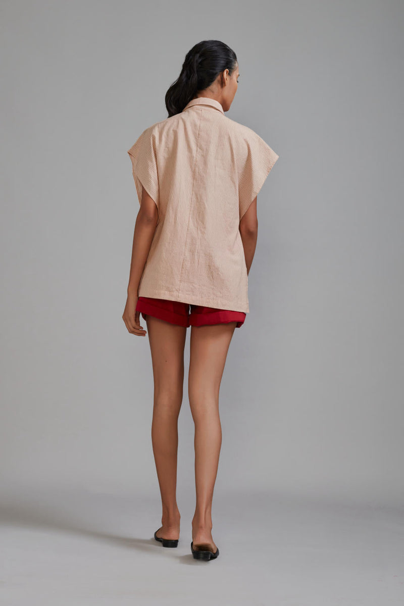Mati Ace Shirt-Pink Top & Tunics by Mati in pink color for women Worldwide