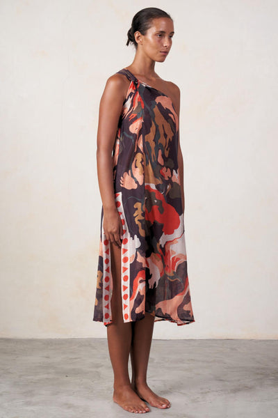 Mazu midi dress coverup