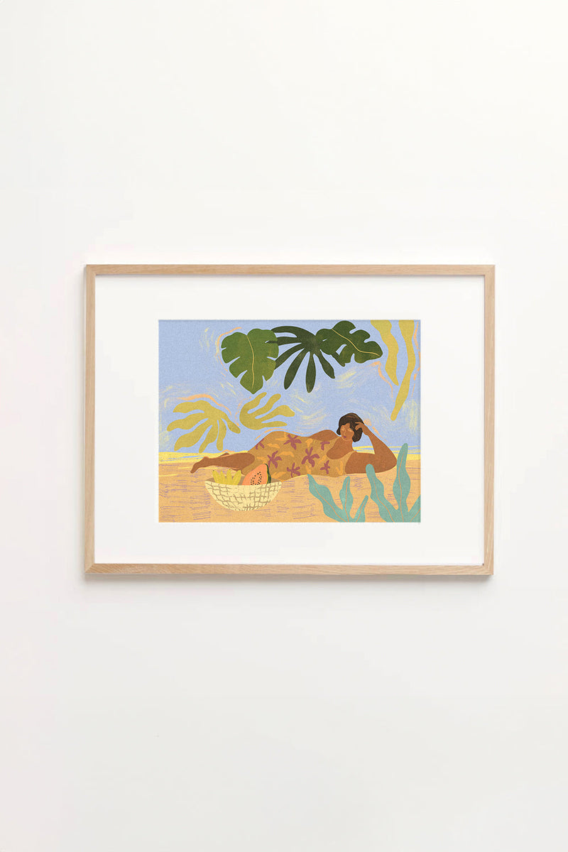 Me Time Art Print
