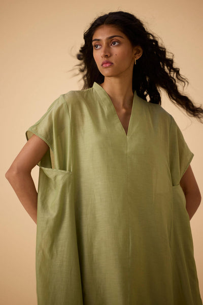 Meer Green Kaftan