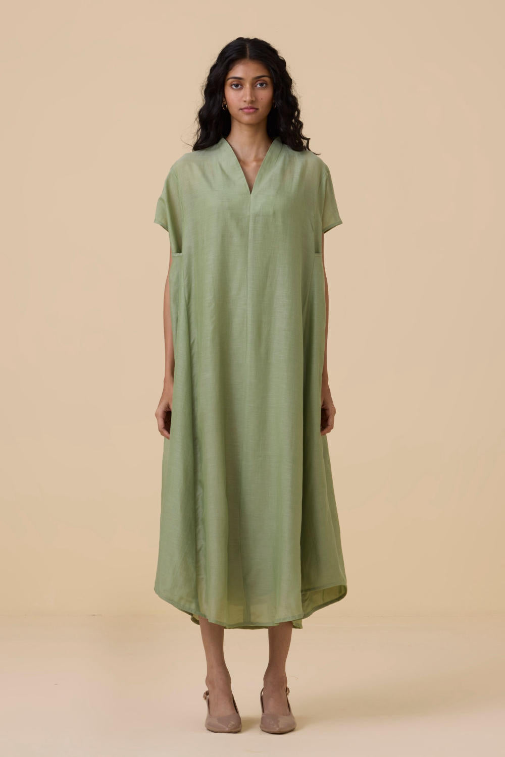 Meer Green Kaftan