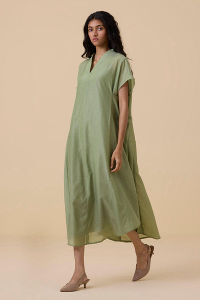 Meer Green Kaftan