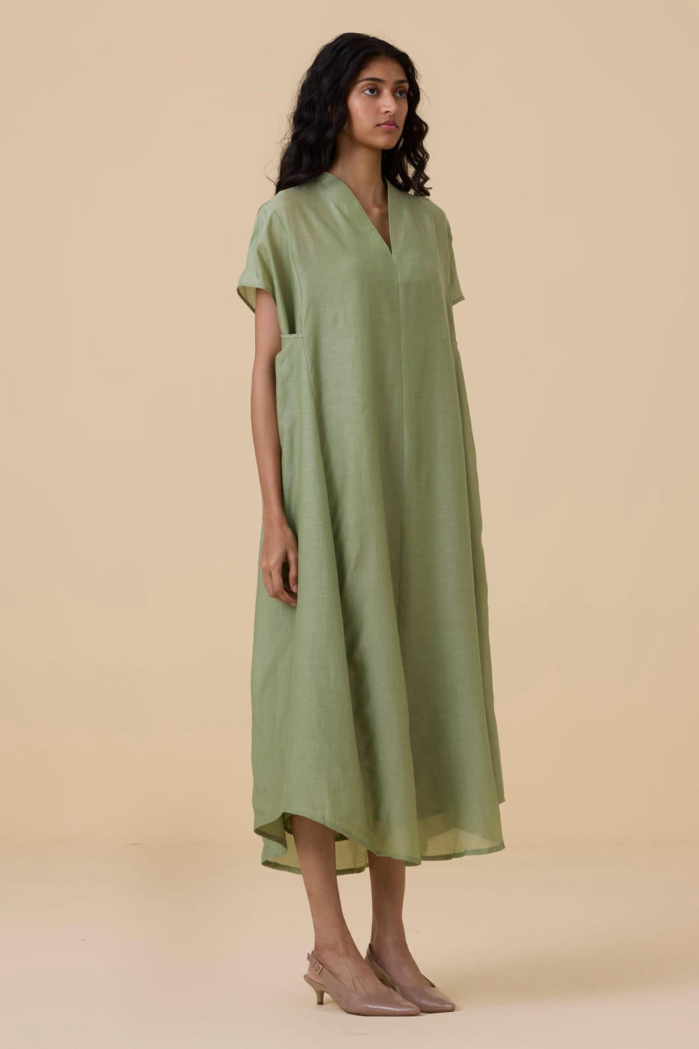 Meer Green Kaftan